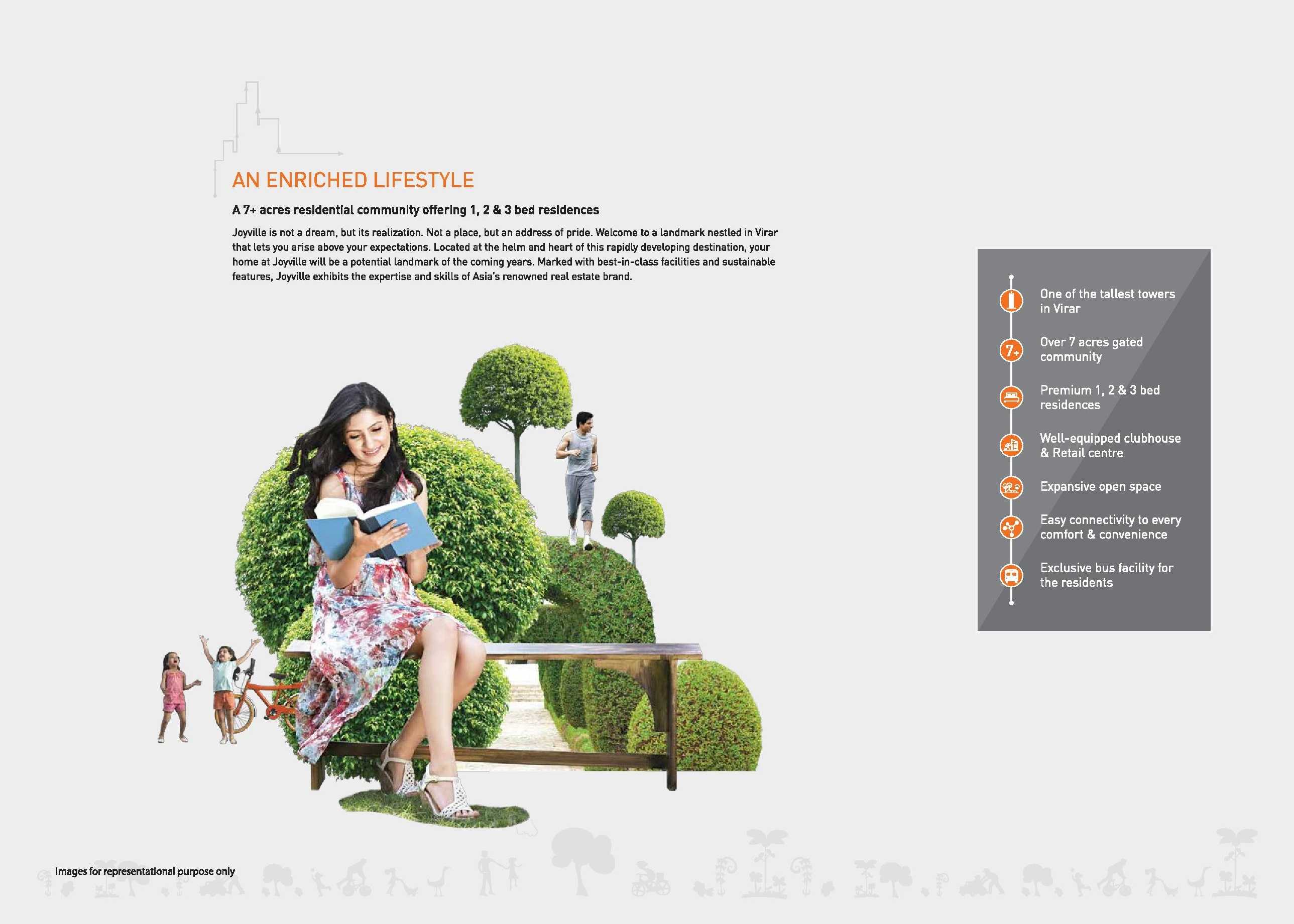 Experience an enriched lifestyle at Shapoorji Pallonji Joyville in Virar, Mumbai